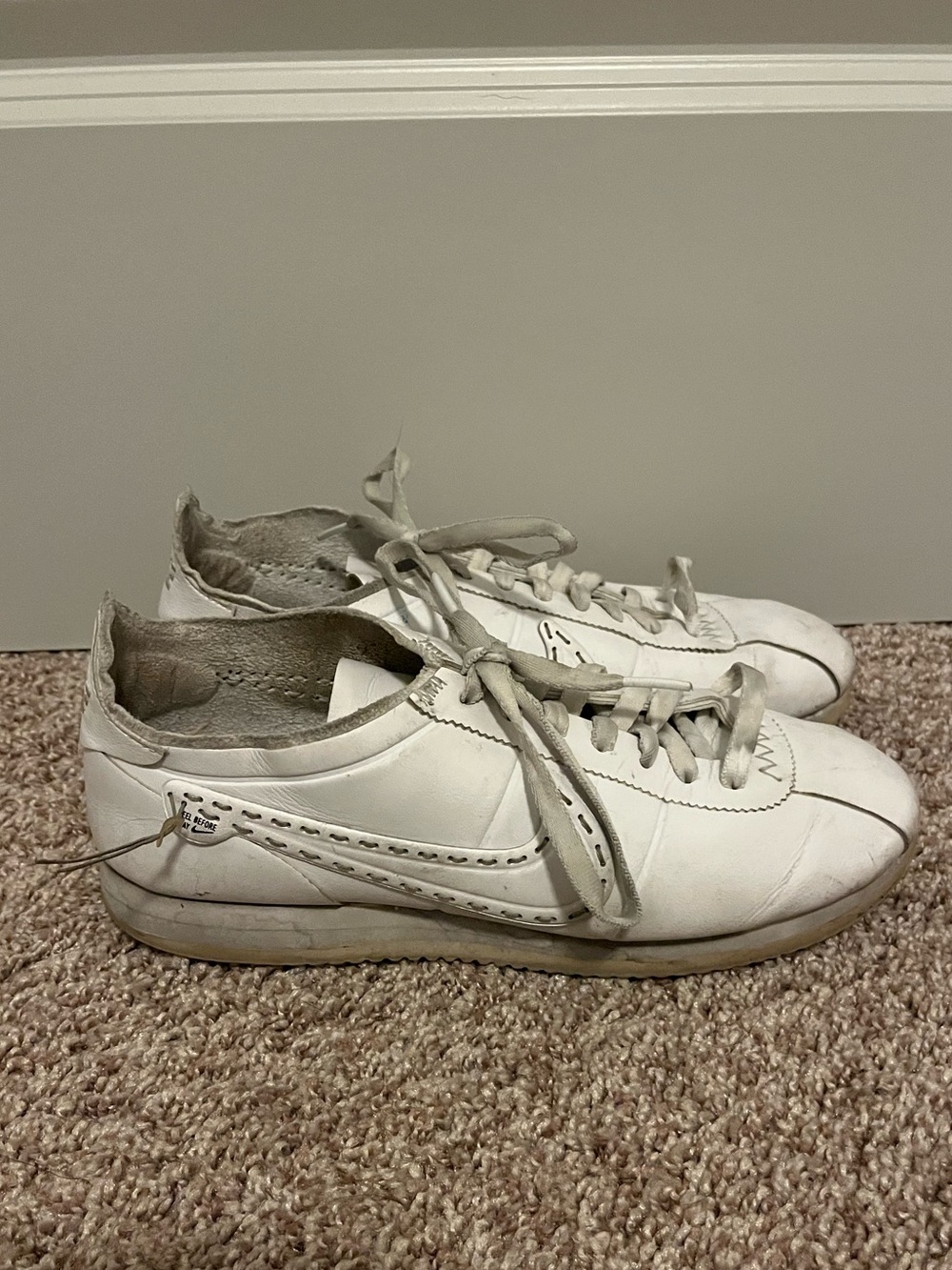NIKE AIR CORTEZ BASIC PREMIUM NCXL NOISE CANCELLING MARIA SHARAPOVA WHITE Size 8